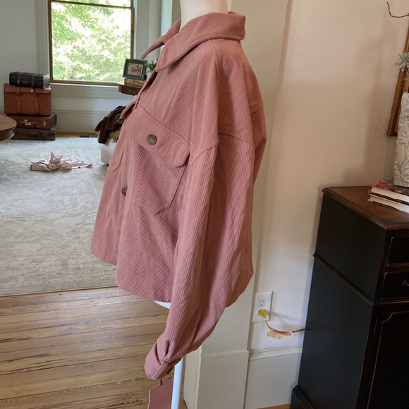 AVEC LES FILLES
RELAXED CORDUROY SHACKET size Large - Picture 5 of 11